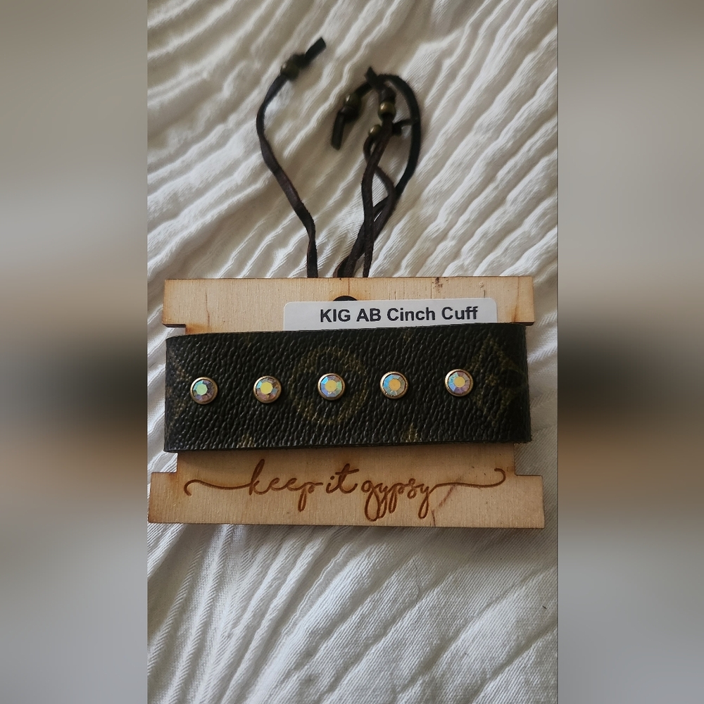 KIG Cinch Cuff with Gold Accents